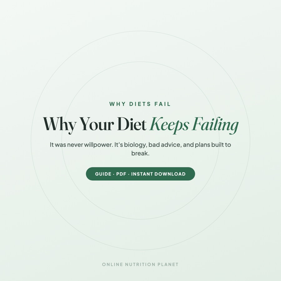 Why Your Diet Keeps Failing