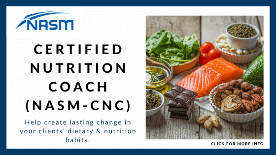 nutrition certification online - National Academy of Sports Medicine