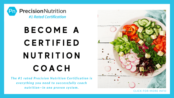 nutrition certification online - Precision Nutrition