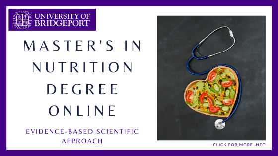 online nutrition degree program - The University of Bridgeport