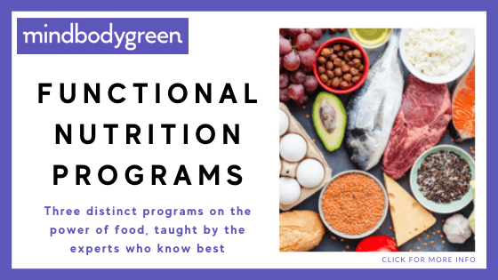 online nutrition courses - Mindbodygreens Functional Nutrition Programs